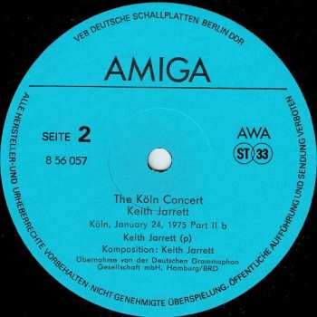 2LP Keith Jarrett: The Köln Concert