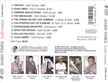 CD Keith Oxman: Hard Times