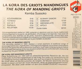 CD Kemba Sussoko: La Kora Des Griots Mandingues