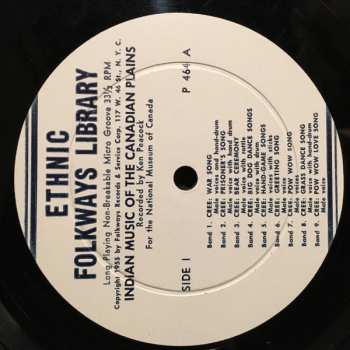 CD Ken Peacock: Indian Music Of The Canadian Plains