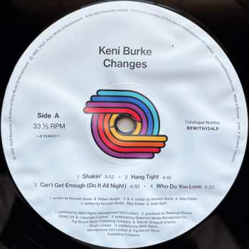 LP Keni Burke: Changes