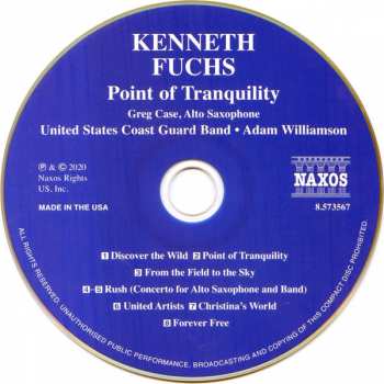 CD Kenneth Fuchs: Point of Tranquility