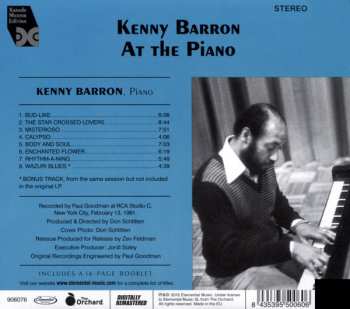 CD Kenny Barron: At The Piano