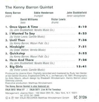 CD Kenny Barron Quintet: Quickstep
