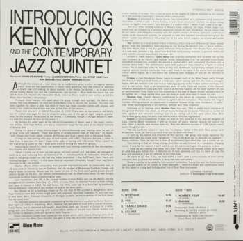 LP Kenny Cox: Introducing Kenny Cox And The Contemporary Jazz Quintet