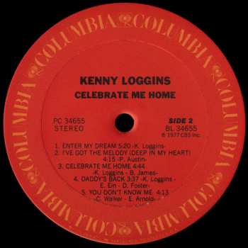 LP Kenny Loggins: Celebrate Me Home