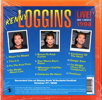CD Kenny Loggins: Live! Rock 'N Rockets 1998 LTD