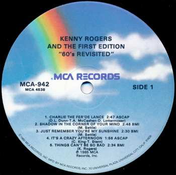 LP Kenny Rogers & The First Edition: 60's Revisited