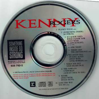 CD Kenny Rogers: Something Inside So Strong