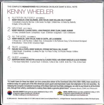 5CD/Coffret Kenny Wheeler: The Complete Remastered Recordings On Black Saint & Soul Note