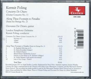 CD The London Symphony Orchestra: Concierto De Chiaro (Guitar Concerto No. 1) / Along These Footsteps To Paradise (Suite For Strings No. 2)