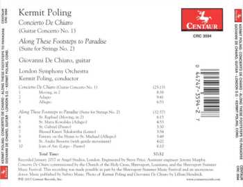 CD The London Symphony Orchestra: Concierto De Chiaro (Guitar Concerto No. 1) / Along These Footsteps To Paradise (Suite For Strings No. 2)