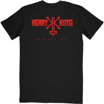 Marchandises Kerry King: Kerry King Unisex T-shirt: From Hell I Rise F&b (back Print) (small) S