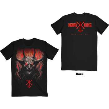 Marchandises Kerry King: Kerry King Unisex T-shirt: From Hell I Rise F&b (back Print) (small) S