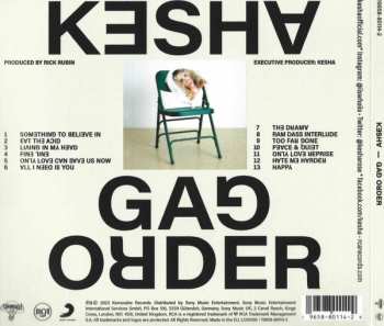 CD Kesha: Gag Order DIGI