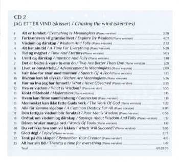 2CD Ketil Bjørnstad: Jag Etter Vind = Chasing The Wind