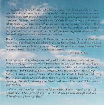 CD Kevin Sharp: Love Is