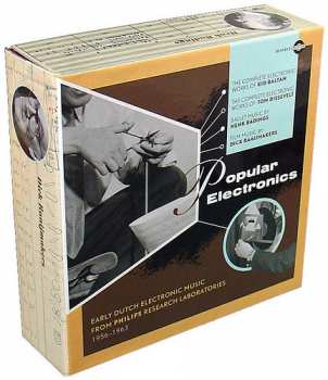 4CD/Coffret Henk Badings: Popular Electronics: Early Dutch Electronic Music From Philips Research Laboratories (1956 - 1963)