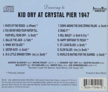 CD Kid Ory: Dancing To Kid Ory At Crystal Pier 1947