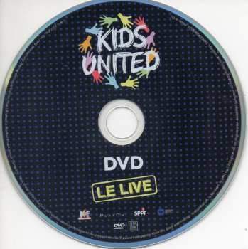 CD/DVD/Coffret Kids United: Le Live DIGI