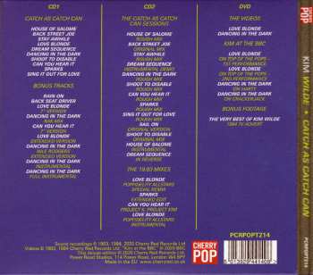 2CD/DVD Kim Wilde: Catch As Catch Can DLX