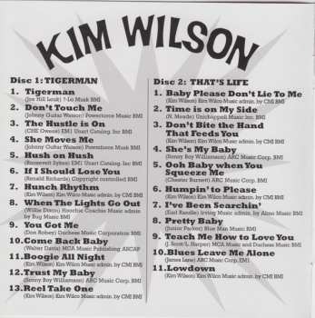 2CD/Coffret Kim Wilson: Tigerman / That's Life 