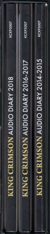 5CD/Coffret King Crimson: Audio Diary 2014-2018
