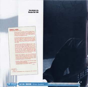 2CD King Crimson: Epitaph (Volumes Three & Four)