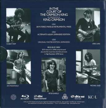 3CD/Coffret/Blu-ray King Crimson: In The Court Of The Crimson King (An Observation By King Crimson) DLX