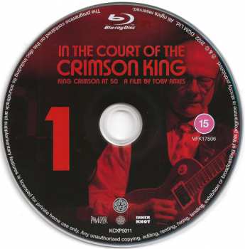 4CD/2DVD/Coffret/2Blu-ray King Crimson: In The Court Of The Crimson King (King Crimson At 50   A Film By Toby Amies)