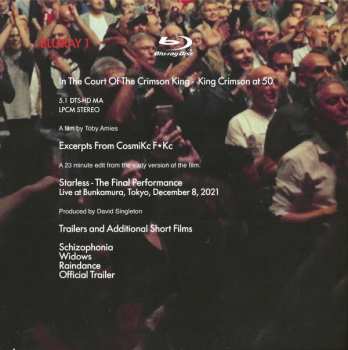 4CD/2DVD/Coffret/2Blu-ray King Crimson: In The Court Of The Crimson King (King Crimson At 50   A Film By Toby Amies)