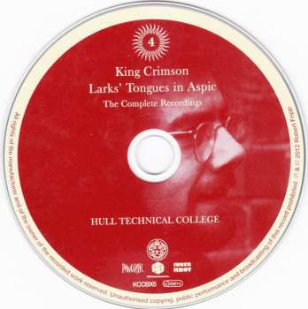 13CD/DVD/Coffret/Blu-ray King Crimson: Larks' Tongues In Aspic (The Complete Recordings) LTD