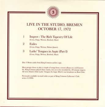 13CD/DVD/Coffret/Blu-ray King Crimson: Larks' Tongues In Aspic (The Complete Recordings) LTD
