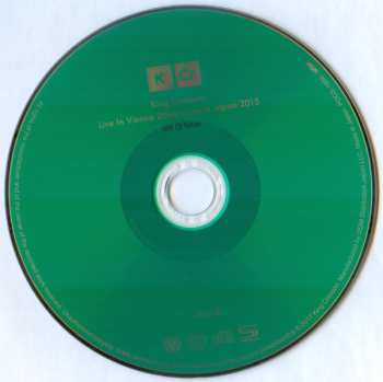 3CD King Crimson: Live In Vienna = ライヴ・イン・ウィーン 2016 + ライヴ・イン・ジャパン 2015 LTD