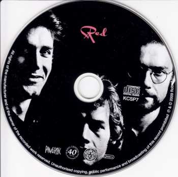 CD/DVD King Crimson: Red DIGI