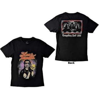 Marchandises King Diamond: King Diamond Unisex T-shirt: Conspiracy Tour (back Print) (small) S