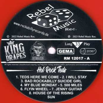 LP King Drapes: Hot Rock Teds LTD