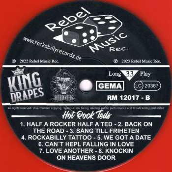 LP King Drapes: Hot Rock Teds LTD