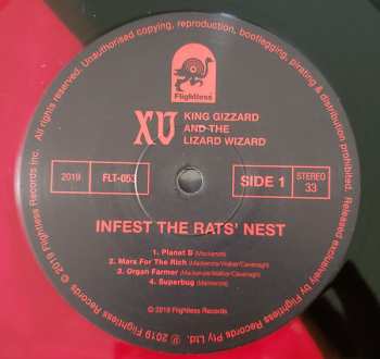 LP King Gizzard And The Lizard Wizard: Infest The Rats' Nest CLR