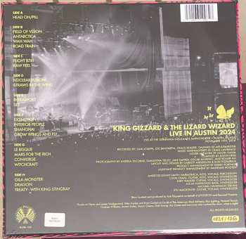 4LP/Coffret King Gizzard And The Lizard Wizard: Live In Austin '24 LTD | NUM | CLR