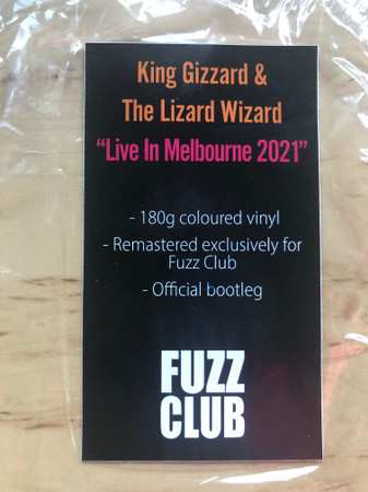 3LP/Coffret King Gizzard And The Lizard Wizard: Live In Melbourne '21 LTD | CLR