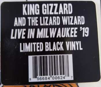 3LP King Gizzard And The Lizard Wizard: Live In Milwaukee '19