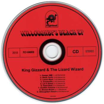 CD King Gizzard And The Lizard Wizard: Willoughby's Beach EP