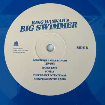 LP/SP King Hannah: Big Swimmer CLR | LTD