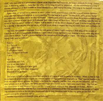 2CD King Sunny Ade: Bábá Mo Túndé