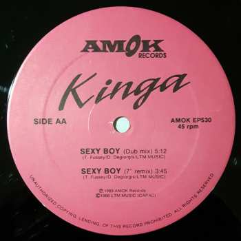 LP Kinga: Sexy Boy