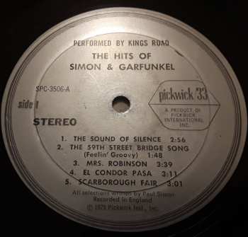 LP King's Road: The Hits Of Simon and Garfunkel