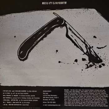 LP Kiss It Goodbye: She Loves Me, She Loves Me Not...