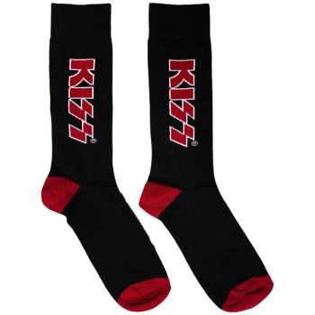 Merch Kiss: Chaussettes à la cheville Red Logo Kiss