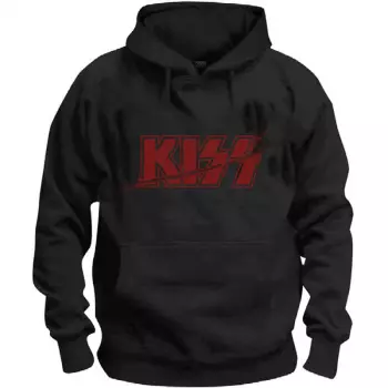 Sweatshirt Slashed Logo Kiss 
